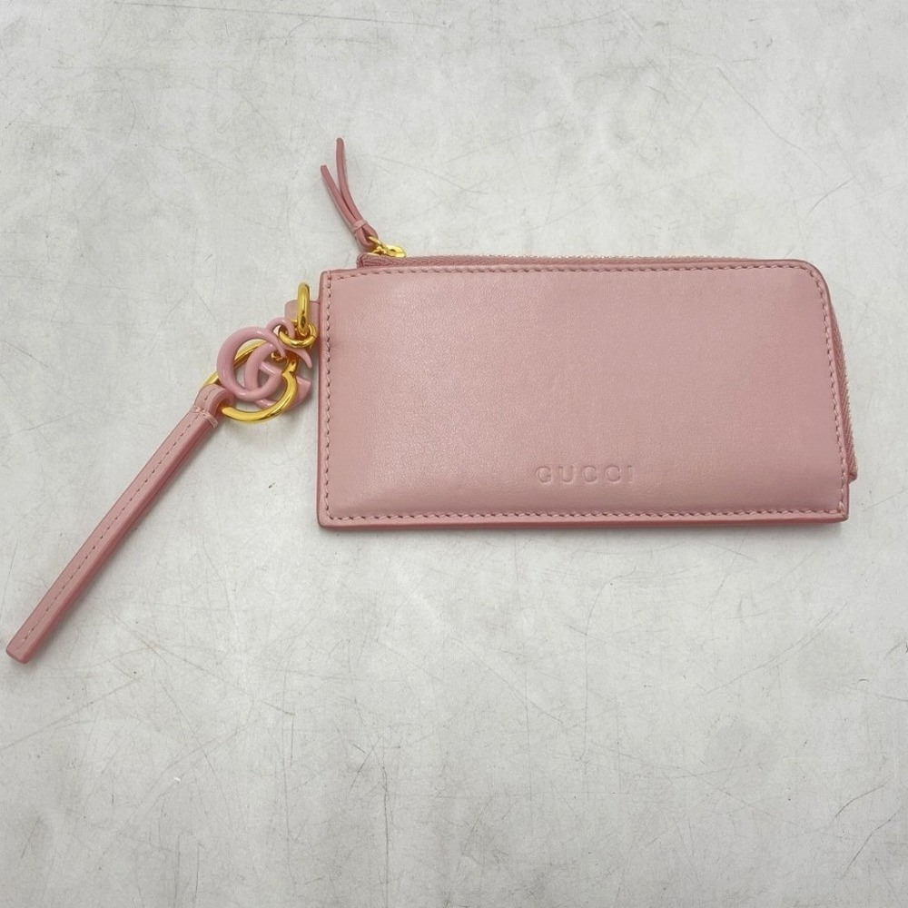 Gucci Gucci Double GG charm coin card case